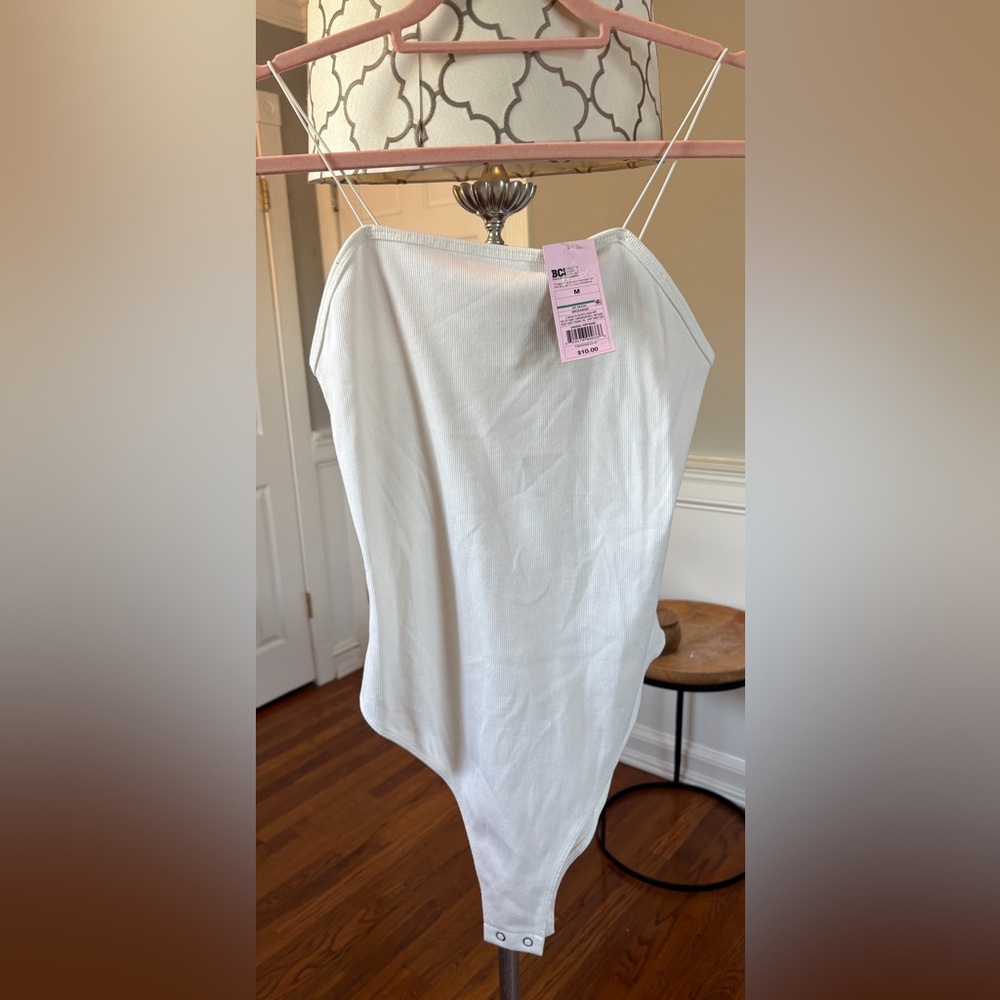 White NWT body suit